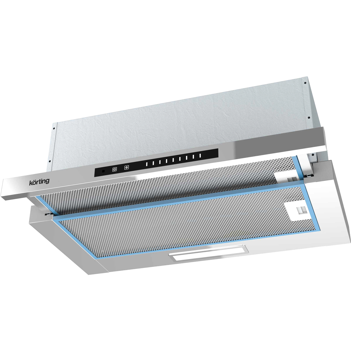 Вытяжка встраиваемая Korting KHP 6975 X 60 см 900 м?/ч 5 режимов нержавеющая сталь KHP 6975 X