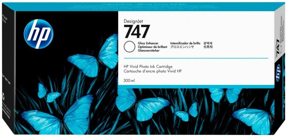 Картридж Cartridge HP 747 для HP DesignJet Z9+ , усилитель глянца, 300 мл