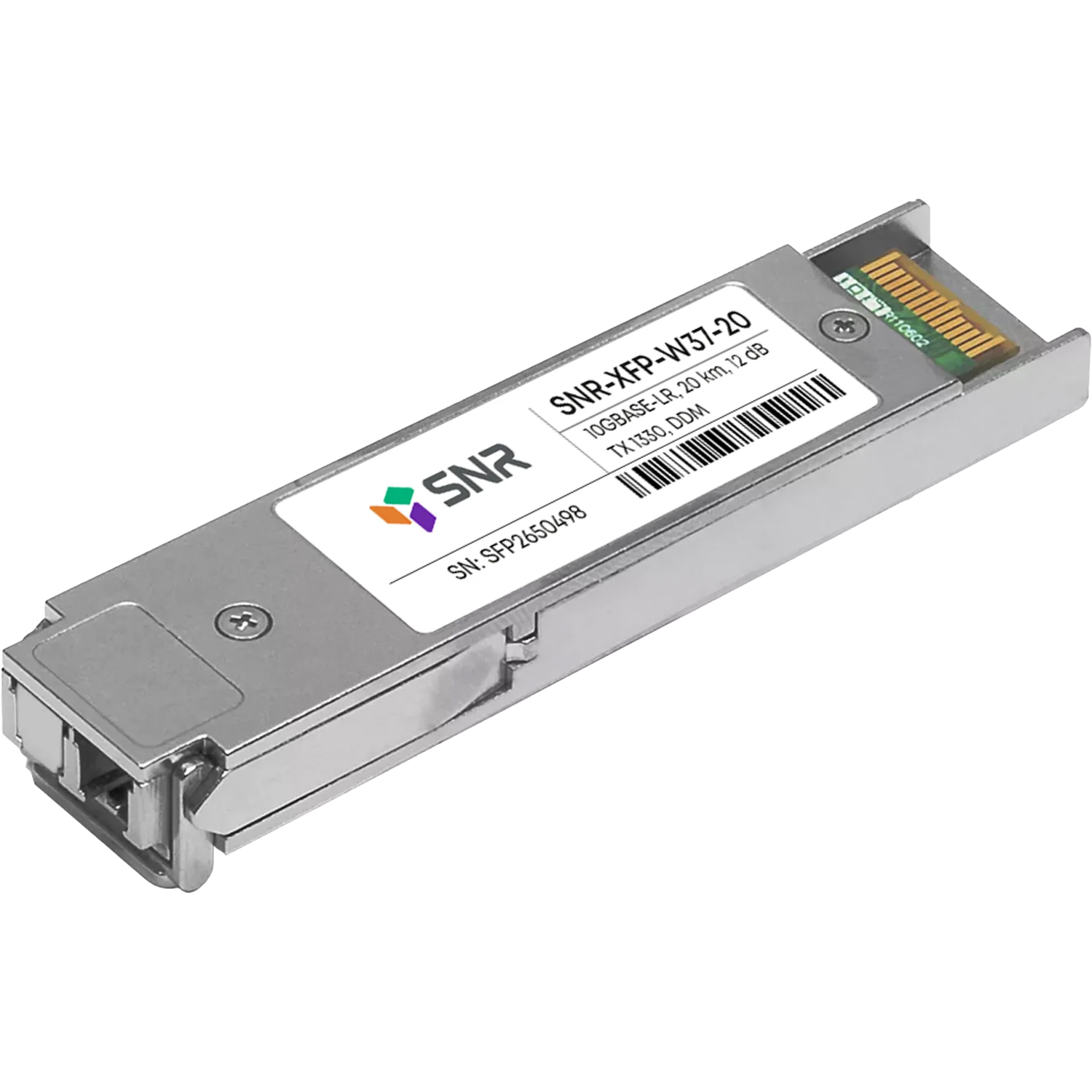 SNR SNR-XFP-W37-20 Модуль XFP WDM, дальность до 20км (12dB), 1330нм