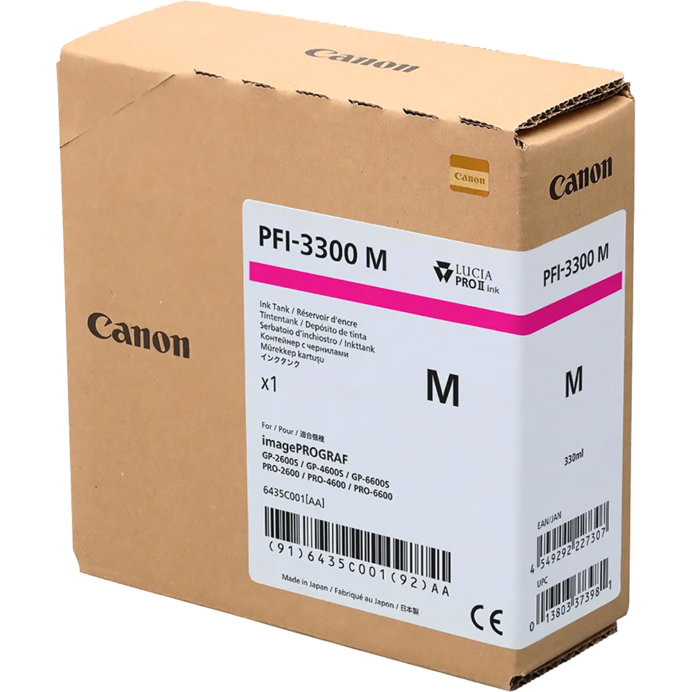 Картридж струйный Canon INK PFI-3300 MAGENTA