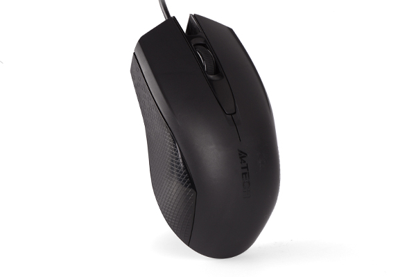 Мышь A4Tech OP-760 черный оптич. 1200dpi USB 3but