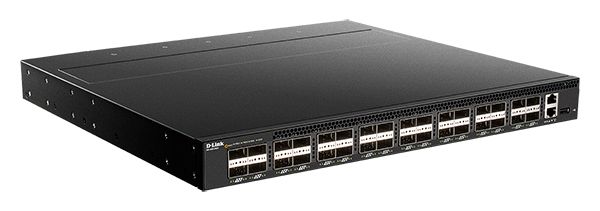 Коммуттор/ DQS-5000-32Q28 Управляемый L3 коммутатор, 32х100GBase-X QSFP28, CLI, порт управления 1000Base-T, консольный порт RJ-45, 1xUSB, ОС D-Link