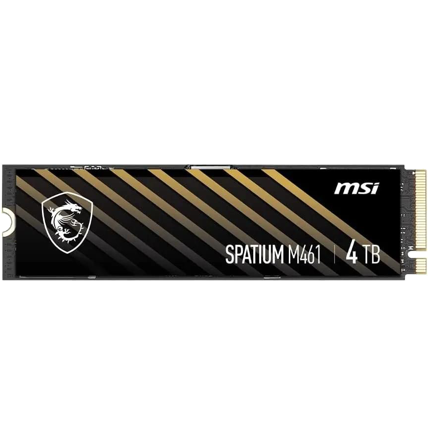 S78-440R030-P83 - Твердотельный накопитель 4000Gb SSD MSI SPATIUM M461 M.2 PCIe 4.0 NVMe R5000Mb/s W4200MB/s SPATIUM M461 PCIe 4.0 NVMe M.2 4 TB