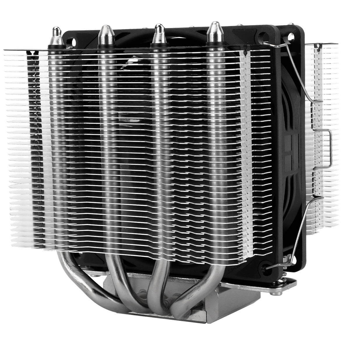 Кулер для процессора/ CPU Cooler Thermalright Peerless Assassin 90 SE (4-pin PWM, 110mm, Ni/Cu, 4x6mm, 1x92mm, 32.77CFM, 23.85dBA, 2200RPM, S: 1200, 1700, 1851, 115X, AM4, AM5, silver, black)
