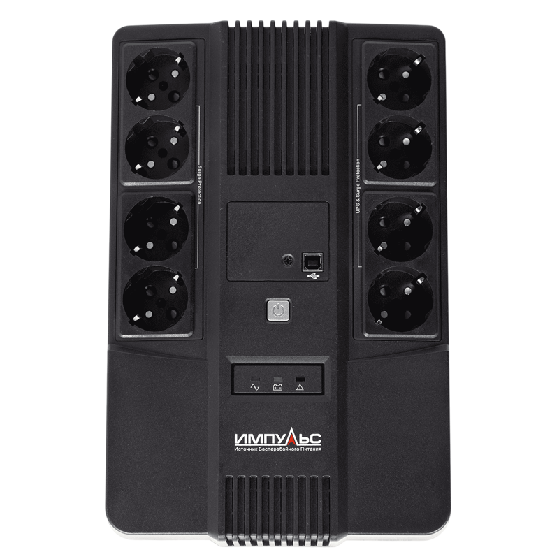 ИБП МАСТЕР 600, 600/360 ВА/Вт, LED, USB, RJ11/RJ45, SCHUKOx8/ line-interactive AS brick
