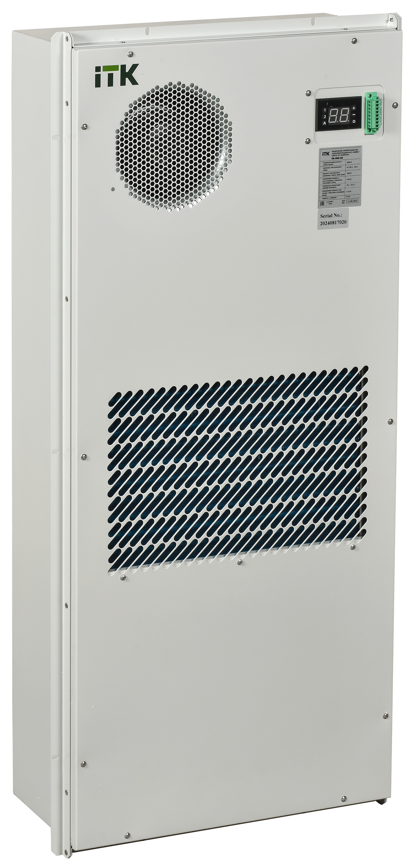 ITK Кондиционер моноблочный 3000Вт для телекоммуникационного шкафа