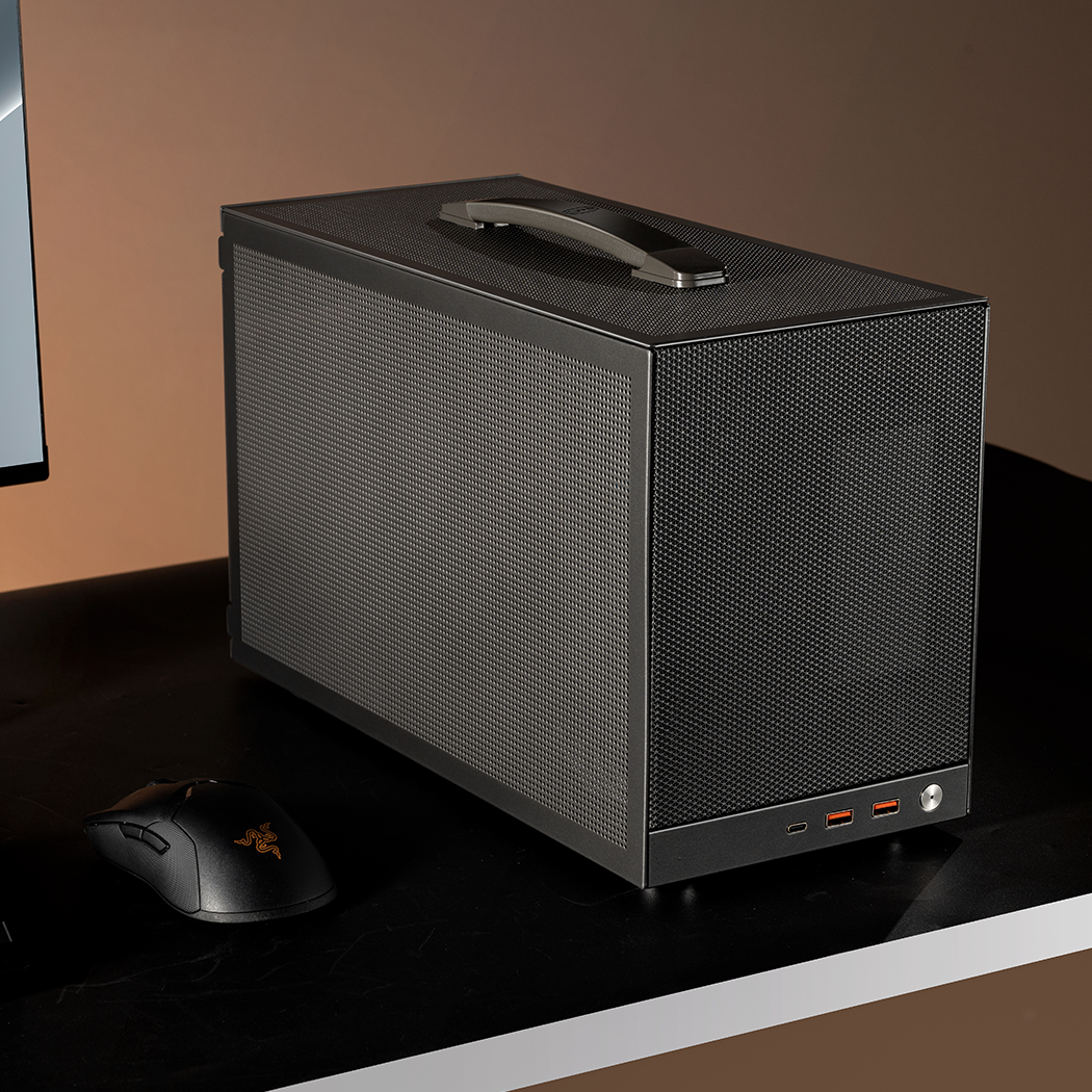 Корпус без блока питания/ Case PCCooler K101 MESH GY 3F, Mini-Tower, Mesh, 3x120mm, 2xUSB-A 3.0 + 1xUSB-C 3.1, SFX PSU Support, mITX Grey