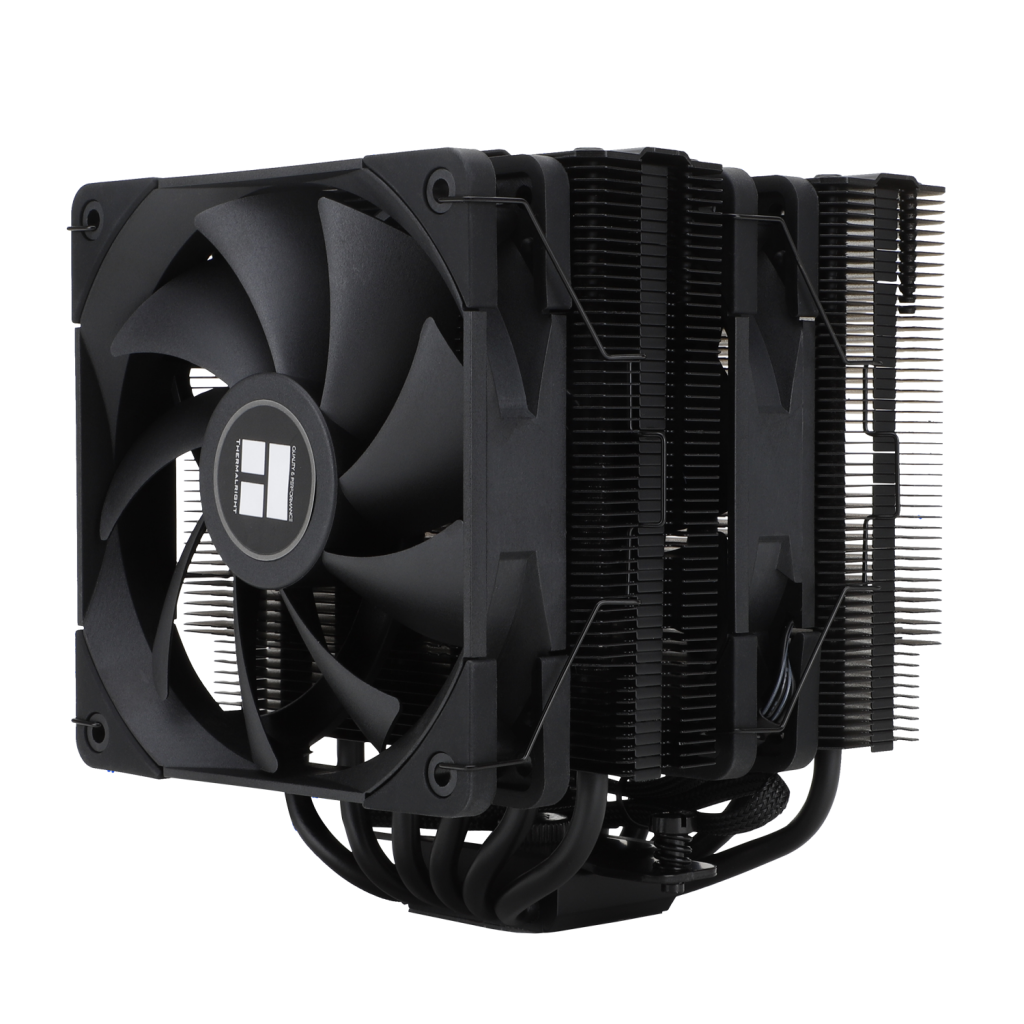 Кулер для процессора/ CPU Cooler Thermalright Peerless Assassin 120 Black (4-pin PWM, 157mm, Ni/CU, 6x6mm, 2x120mm, 66.17CFM, 25.6dBA, 1550RPM, S: 1700, 1200, 20XX, 115X, AM5, AM4)