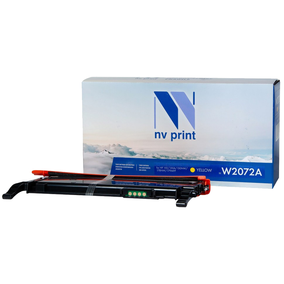 Картридж лазерный NV-Print NV-W2072AY, для HP 150/150A/150NW/178NW/179MFP, желтый, 700 стр.