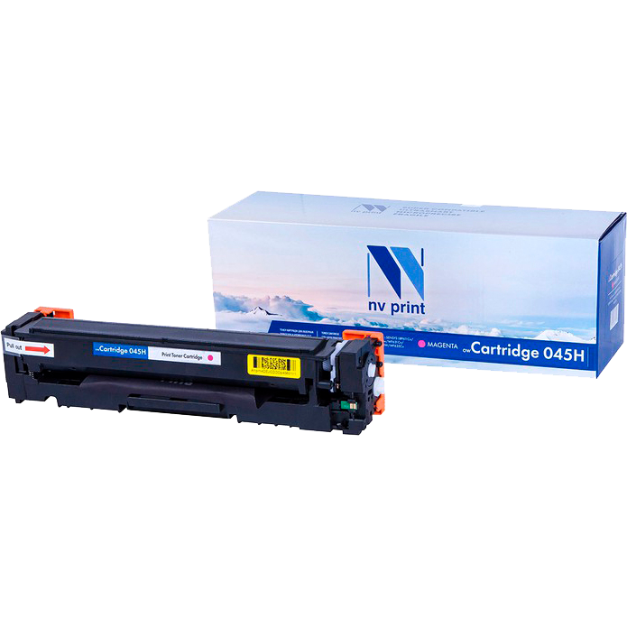 Картридж лазерный NVPrint совместимый NV-045H Magenta для Canon i-SENSYS LBP611Cn/LBP613Cdw/MF631Cn/MF633CDW/MF635Cx (2200k)