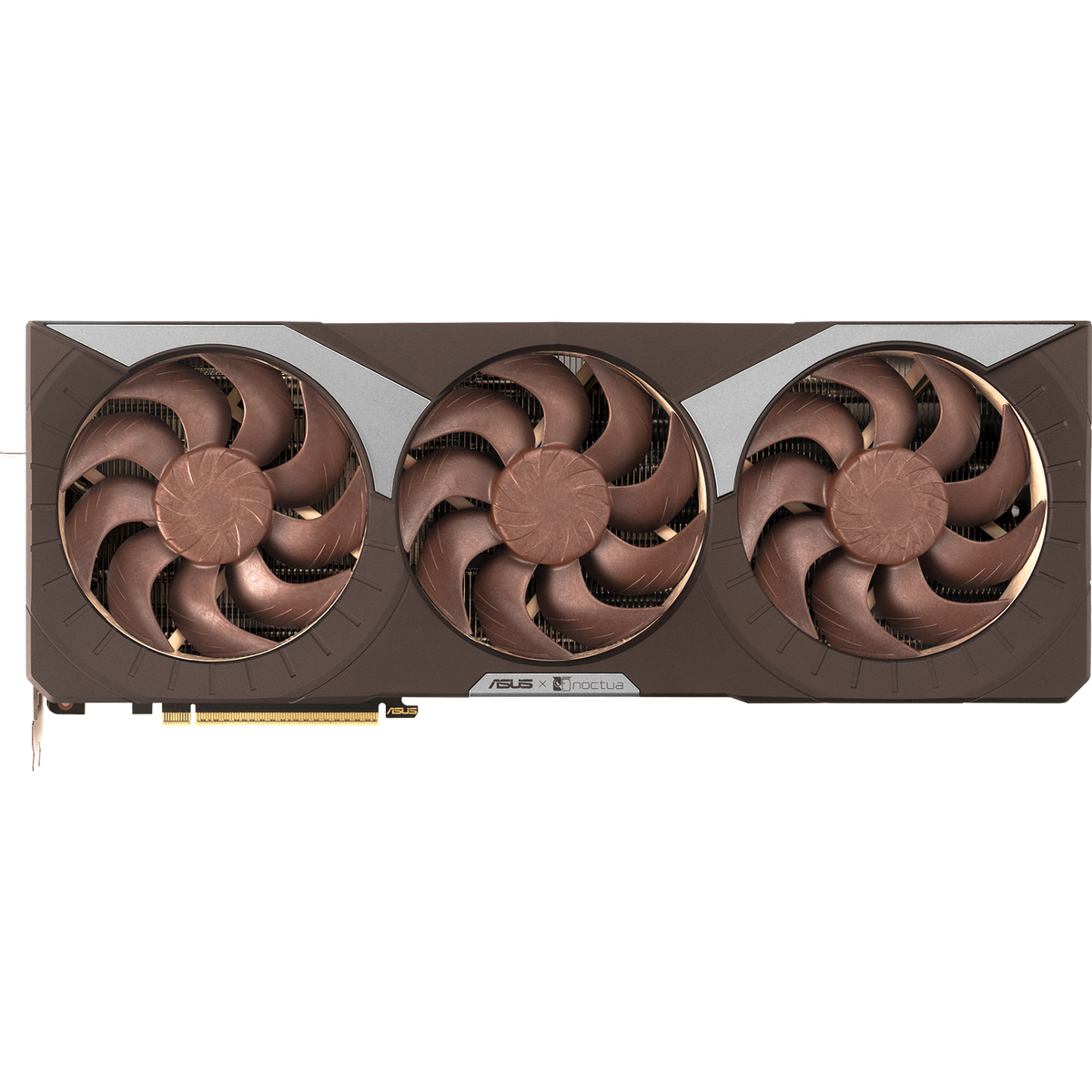 Видеокарта ASUS RTX5080 NOCTUA OC 16GB GDDR7 256bit 3xDP 2xHDMI 3FAN RTL (RTX5080-O16G-NOCTUA)