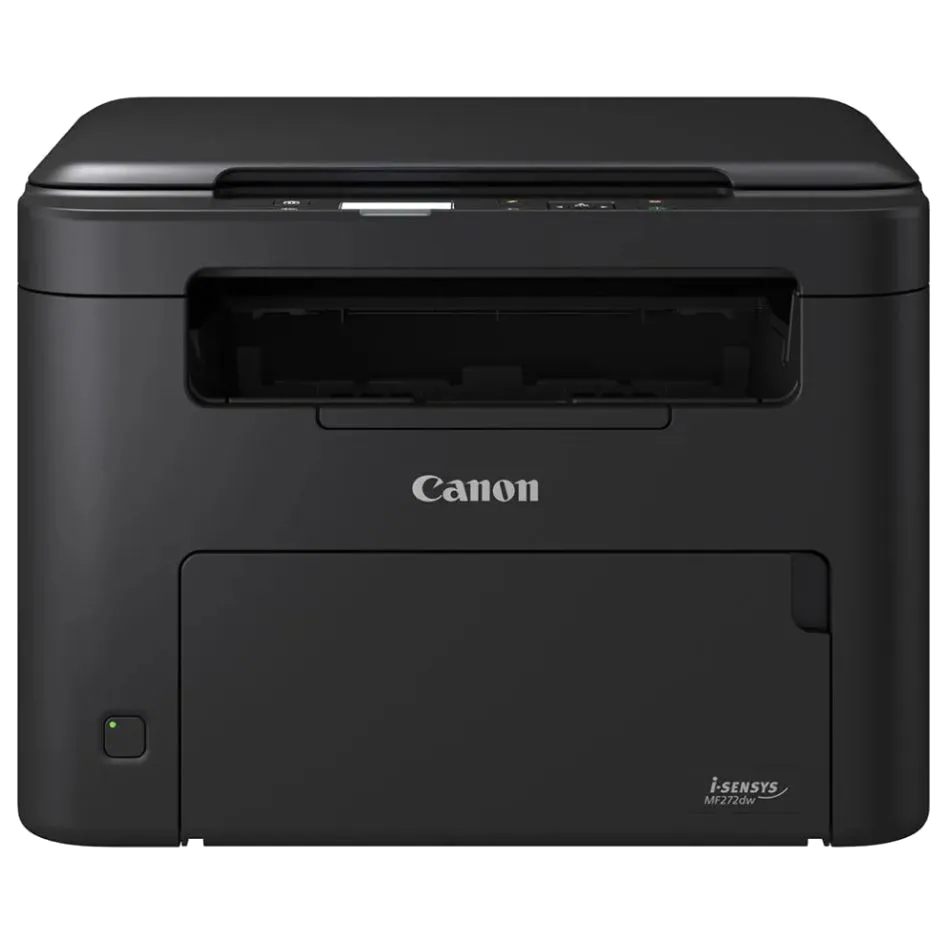 5621C013 - МФУ Canon i-SENSYS MF272DW (A4,Printer/Scanner/Copier/Duplex, 2400x600 dpi, Mono, 29 ppm, 256 Mb,  1200 Mhz , tray 150 pages, LCD  (5 строк), USB 2.0, RJ-45, WIFI cart. 071 стартовый тонер в комплекте)