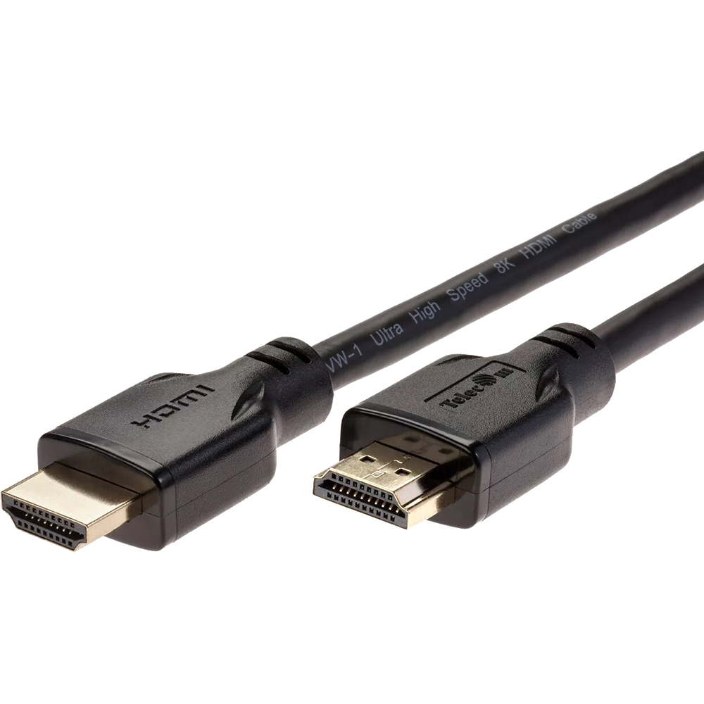 Кабель HDMI 19M/M,ver. 2.1, 8K@60 Hz 2m Telecom <TCG255-2M>/TLK-TCG255-2M/Кабель HDMI 19M/M,ver. 2.1, 8K@60 Hz 2m Telecom <TCG255-2M>