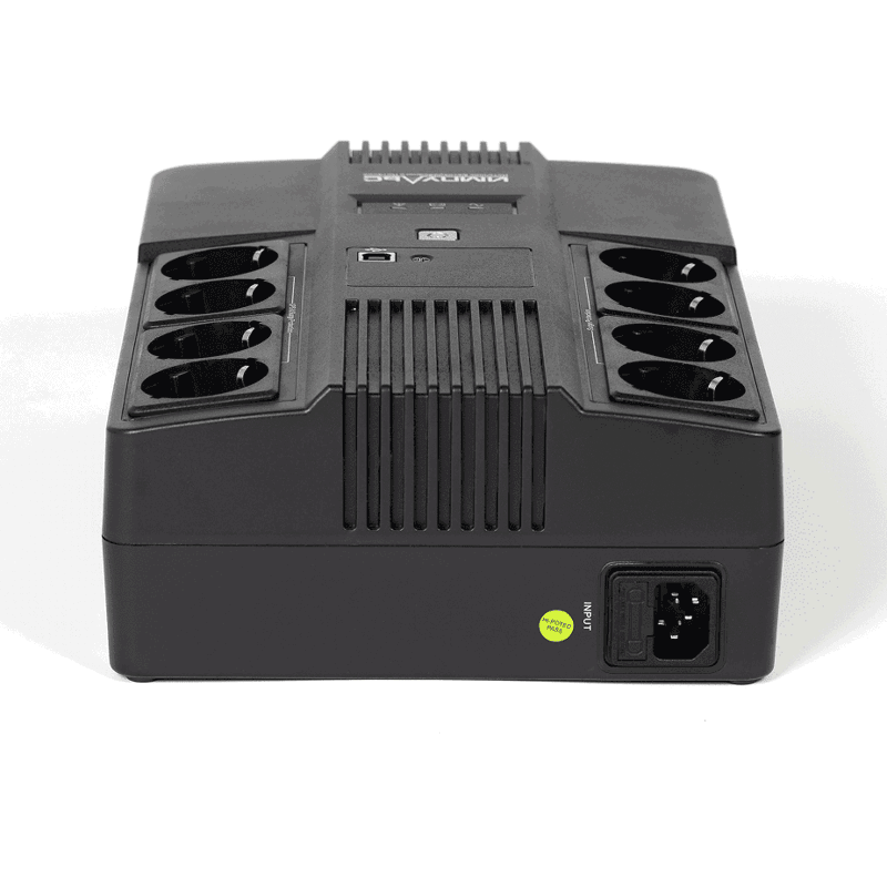 ИБП МАСТЕР 600, 600/360 ВА/Вт, LED, USB, RJ11/RJ45, SCHUKOx8/ line-interactive AS brick