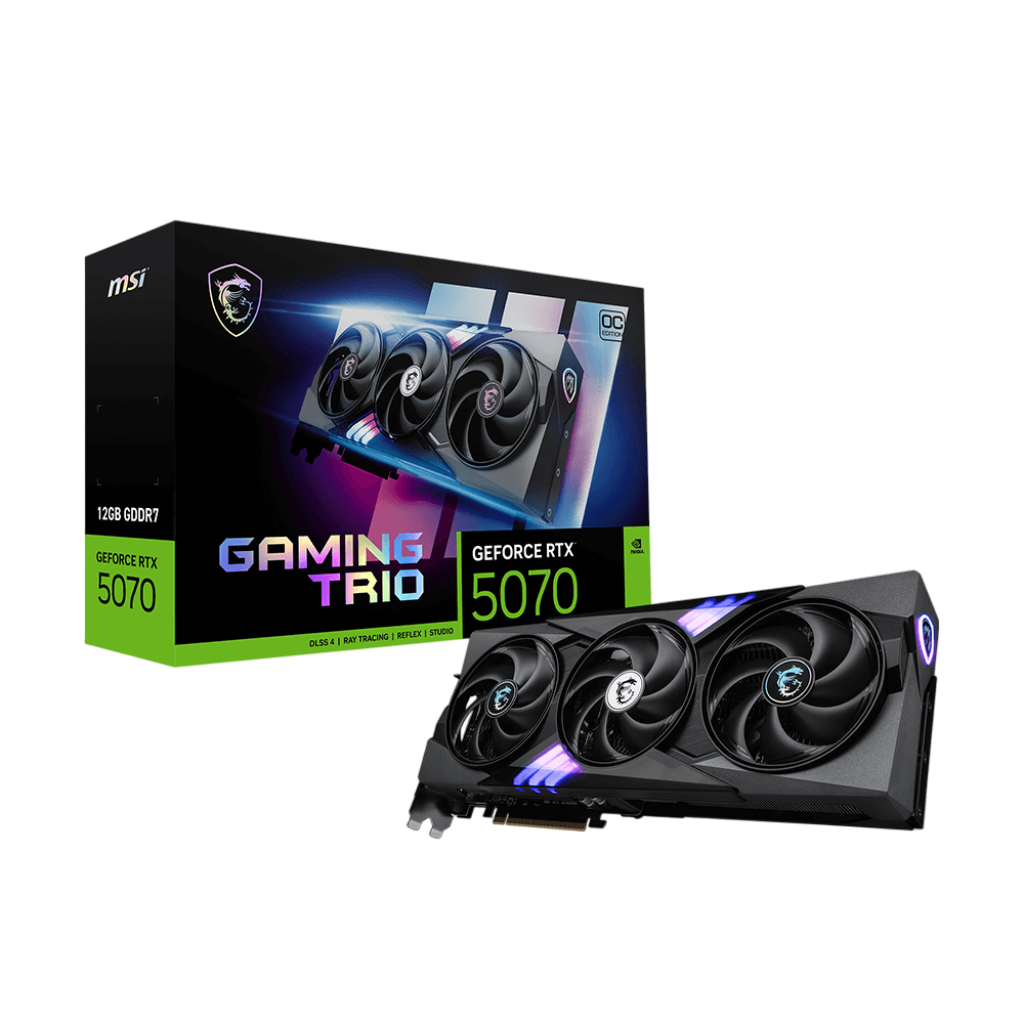 Видеокарта/ GeForce RTX 5070 12G GAMING TRIO OC