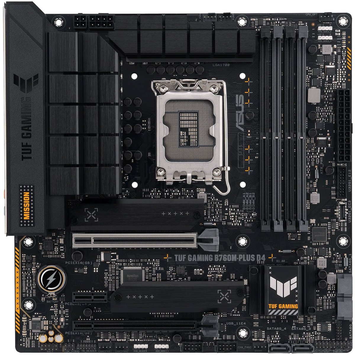 Материнская плата/ TUF GAMING B760M-PLUS D4