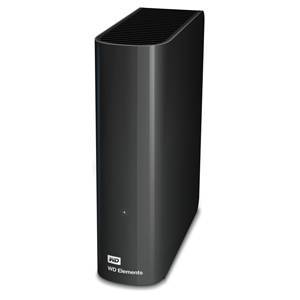 Внешний жесткий диск 2TB Western Digital  WDBWLG0020HBK-EESN Elements Desktop, 3.5", USB 3.0, Черный