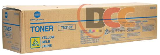 Тонер-картридж TN210Y к KONICA MINOLTA Bizhub C250 (KO-C-8938-510) желтый, оригинал