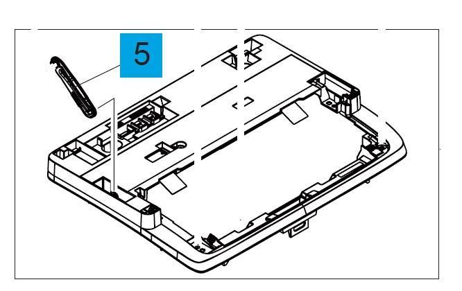 RC5-4941 Стопор (упор) узла сканирования HP LJ  M28/M141 (RC5-4941) OEM