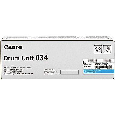 Барабан CANON 034 C голубой, 34 000 страниц