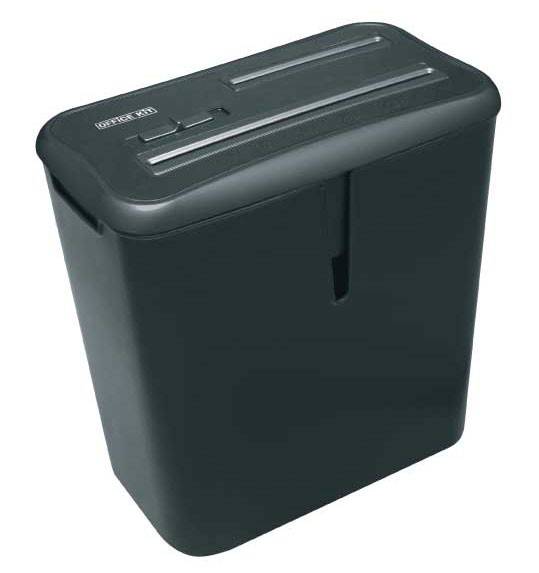 Шредер Office Kit S35 -  4 х 40 мм/ 9 лист./14 литр./ кл. 3/ старт -стоп -реверс./ скобы -карты -CD/ съемн. реж. блок.