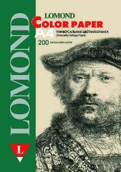 Офисная цветная бумага LOMOND, Cream (Светло-желтый), A4, 80 г/м2, 200л, пастель