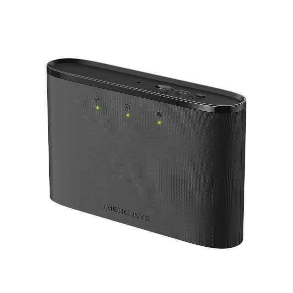 Mercusys MT110 Мобильный Wi-Fi роутер N150 с поддержкой 4G LTE, до 150 Мбит/с на 2,4 ГГц, модем 4G LTE до 150 Мбит/с