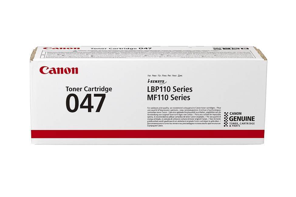 Тонер-картридж CANON 047 BK  1600 стр