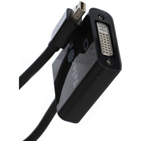 Кабель-переходник Mini DisplayPort(M) -> DVI (F) Telecom (TA6050)
