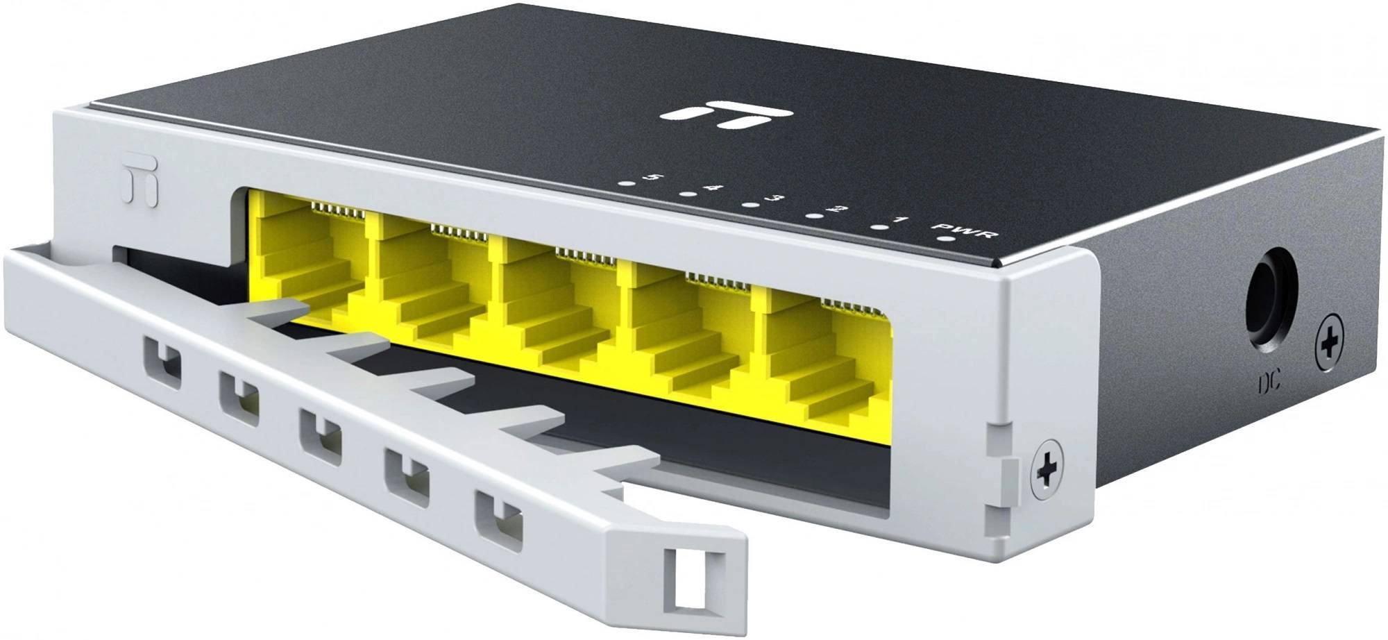 Netis ST105GD Коммутатор неуправляемый, 5х1 Гбит/сек, настольный, металлический корпус