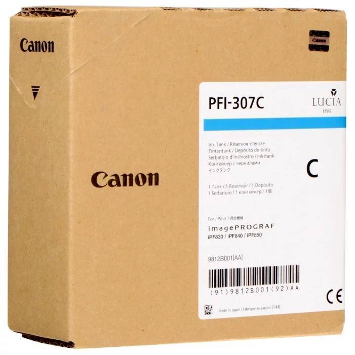 Оригинальный картридж Canon PFI-307C (9812B001)