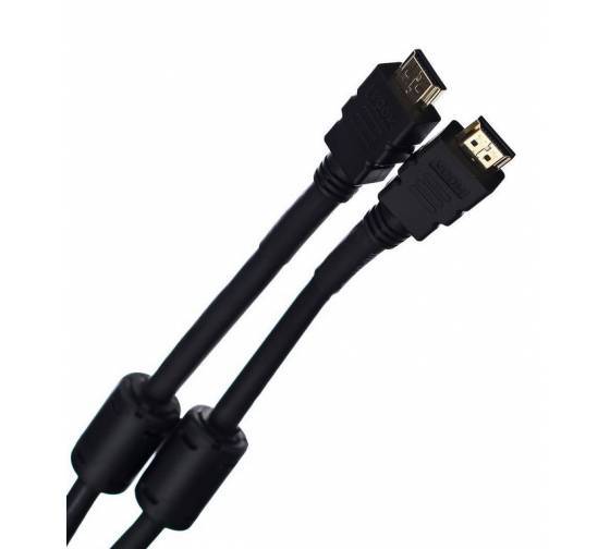 Кабель HDMI 19M/M ver:1.4+3D, 40m, позолоченные контакты, 2 фильтра <VHD6020D-40MB>, VCOM.
