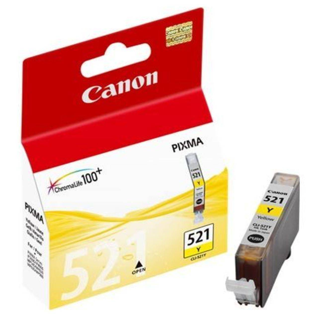 Оригинальный картридж Canon CLI-521Y (2936B004)