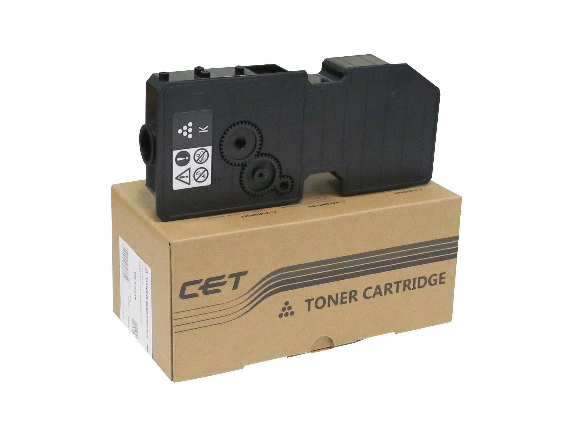 Тонер-картридж для KYOCERA ECOSYS P5021cdn/M5521cdn Black (PK294) 52г, 2600 стр. (TK-5230K) CET