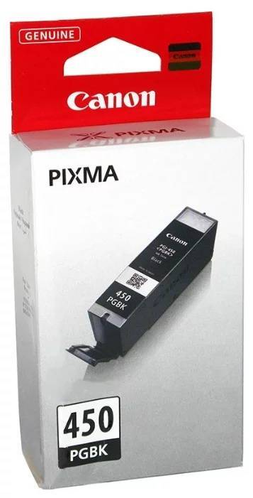 Canon PGI-450PGBK 6499B001 Картридж для PIXMA iP7240/MG6340/MG5440, Черный, 300стр