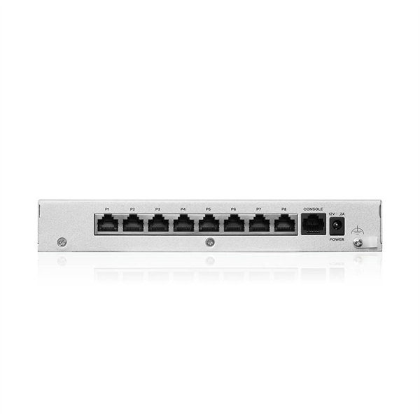 Межсетевой экран Zyxel USG FLEX 100H с подпиской Gold на 1 год (AV, CF, IDP/DPI, Sandboxing, SecuReporter, Secure Wi-Fi, 24 AP), 8xRJ-45: 1G (LAN/WAN), 1xUSB3.0, AP Controller (8/24) **