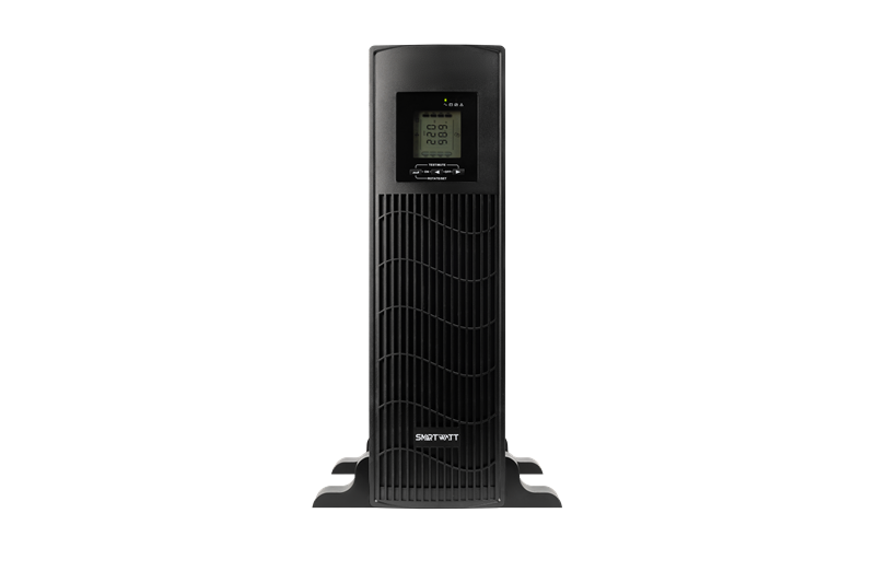 Источник бесперебойного питания SMARTWATT ИБП линейно-интерактивный SIN, 1500/1200 ВА/Вт, стоечный/напольный, LCD дисплей, IEC C13 - 3 шт., Schuko CEE7/4 - 3 шт. (существенное повреждение коробки)