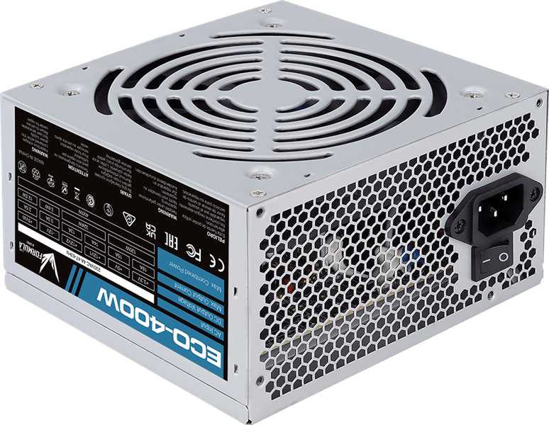 Блок питания Formula V Line ECO-400, 400W, ATX12V v2.3, 12cm Fan (ex Aerocool)
