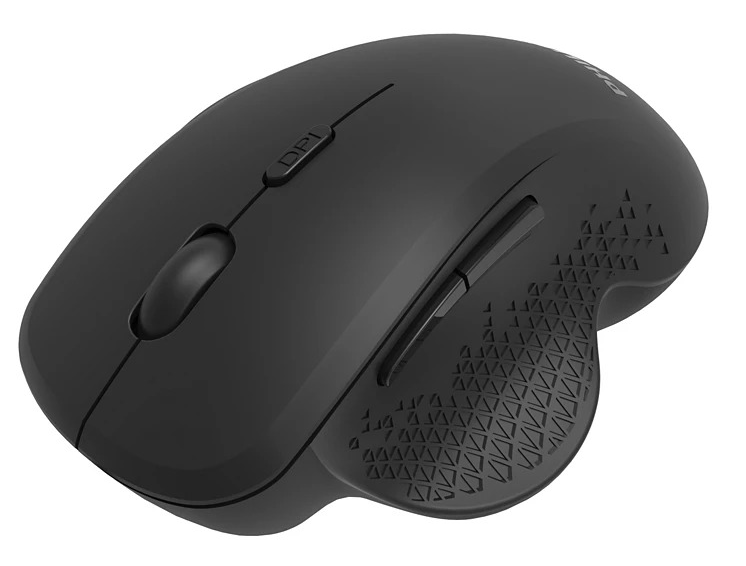 Аксессуары Philips  Беспроводная Мышь SPK7624, 2,4 GHz, Bluetooth 3.0/5.0, 6 кноп., 800-1600dpi, Чёрный (б/у, следы эксплуатации)