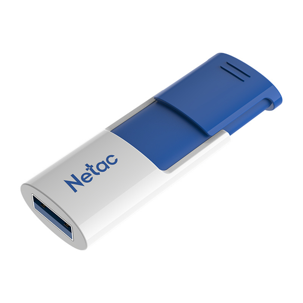 Носитель информации Netac U182 Blue 64GB USB3.2 Flash Drive, retractable (replaced NT03U182N-064G-30BL)