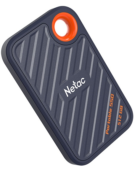 SSD накопитель Netac ZX20 512GB USB 3.2 Gen 2x2x2 Type-C External SSD, R/W up to 2000MB/1800MB/s, with USB C to A cable and 20Gbps USB C to C cable 5Y wty (незначительное повреждение коробки)