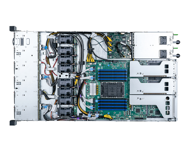 Серверная платформа MSI S3066X171RAU12 Rack 1U, 1xIntel Xeon 6 (LGA4710), 16xDDR5/6400, 12x2.5" U.2 NVMe, 2xM.2 2280/22110 PCIe5x2, Mgmt 1GbE, 2x1500W, Rails