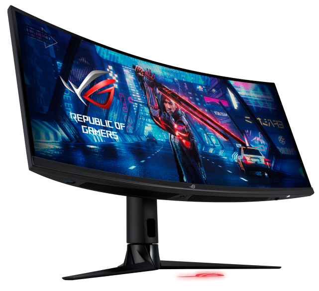 ASUS XG349C ROG Strix Black Сurved Регулировка по высоте (IPS, 3440x1440, 180Hz, 1ms, 178°/178°,  400 cd/m, 1000:1,)