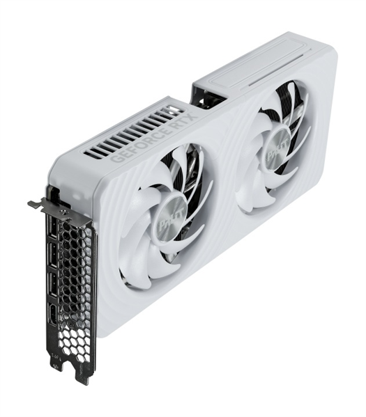 Видеокарта PALIT NE75060U19P1-GB2063M RTX5060 WHITE OC 8GB GDDR7 128bit 3-DP HDMI/sticker