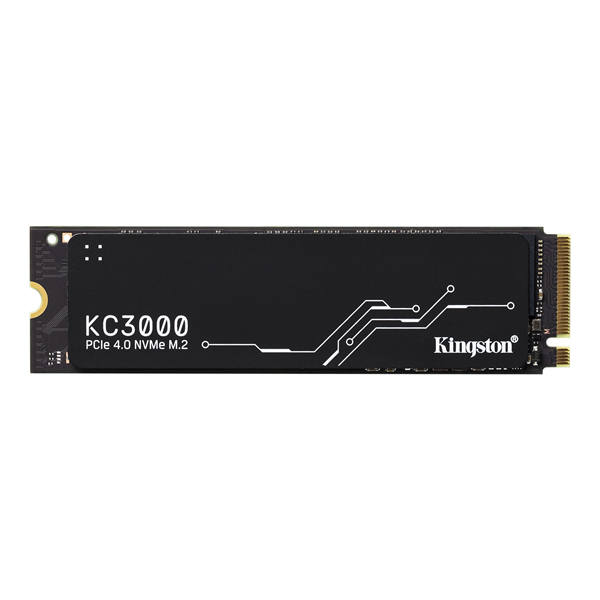 Твердотельный накопитель Kingston SSD 512GB KC3000 M.2 2280 PCIe 4.0 x4 NVMe R7000/W3900MB/s 3D TLC MTBF 2M 400TBW Retail 1 Year Warrаnty