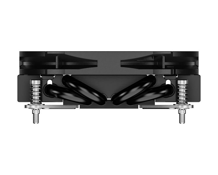 Кулер для процессора ID-COOLING IS-30i BLACK LGA1700/1200/115X низкопрофильный высота 30mm (36шт/кор, TDP 100W, PWM, 4 тепл.трубки прямого контакта, FAN 92mm) BOX