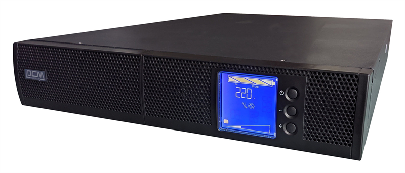 Источник бесперебойного питания Powercom SENTINEL, On-Line, 2000VA/2000W, Rack/Tower, 8*IEC320-C13 + 1*C19, Serial+USB, SNMP Slot (1456284)