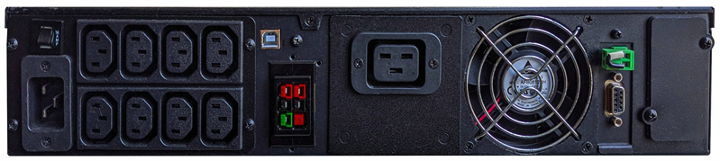 Источник бесперебойного питания Powercom SENTINEL, On-Line, 2000VA/2000W, Rack/Tower, 8*IEC320-C13 + 1*C19, Serial+USB, SNMP Slot (1456284)