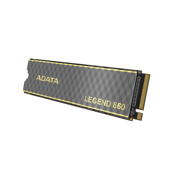 Твердотельный накопитель ADATA LEGEND 860 M.2 2280 NVMe PCIe 4.0 x4 500GB 5000/3000 COLOR BOX