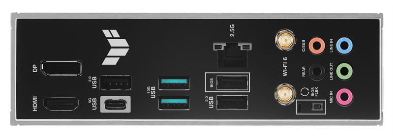 Материнская плата ASUS TUF GAMING A620-PRO WIFI, AM5, A620, 4*DDR5, 4*SATA, 2*M.2, 2*USB 3.2, 3*USB 2.0, Type-C, 2*PCIx16, 2*PCIx1, DP+HDMI, ATX; 90MB1FR0-M0EAY0
